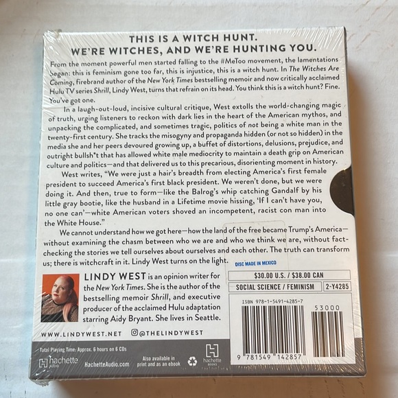 Lindy West The Witches are coming on cd new - Picture 2 of 2